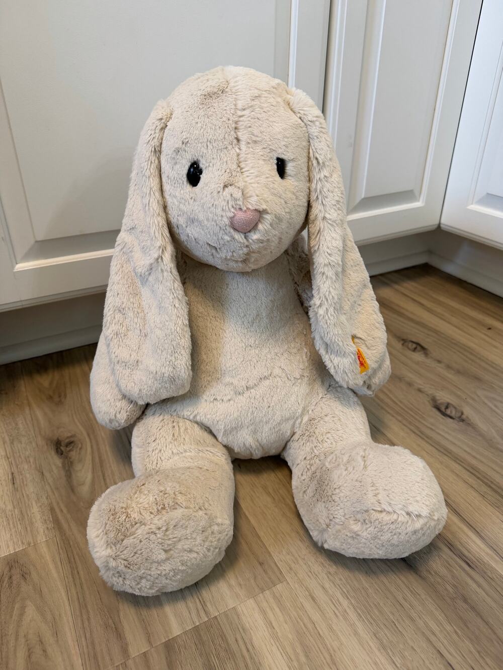 NWT STEIFF Soft Cuddly Friends Plush Bunny Hoppie Bunny Rabbit 15"